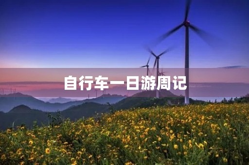 自行车一日游周记 自行车一日游周记