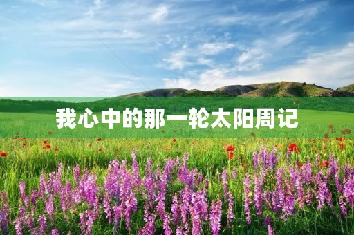 我心中的那一轮太阳周记 我心中的那一轮太阳周记