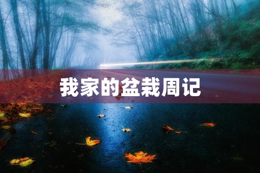 我家的盆栽周记 我家的盆栽周记