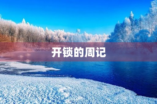 开锁的周记
