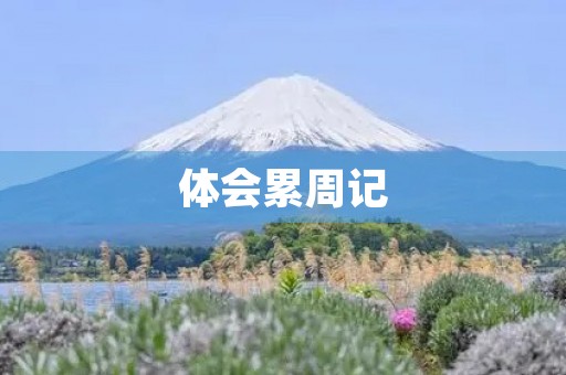 体会累周记 体会累周记