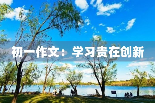 初一作文:学习贵在创新 初一作文:学习贵在创新