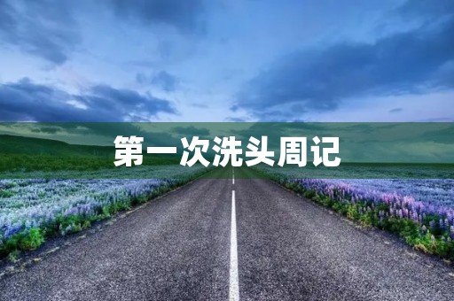 第一次洗头周记