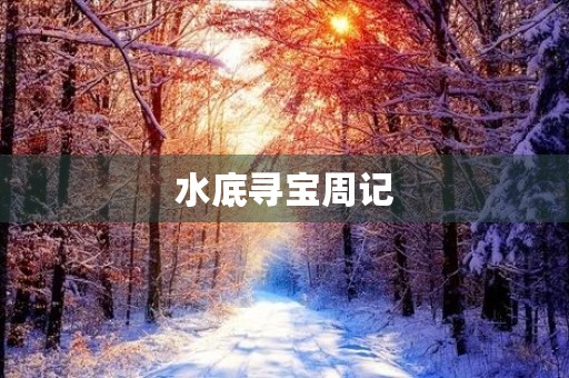 水底寻宝周记 水底寻宝周记