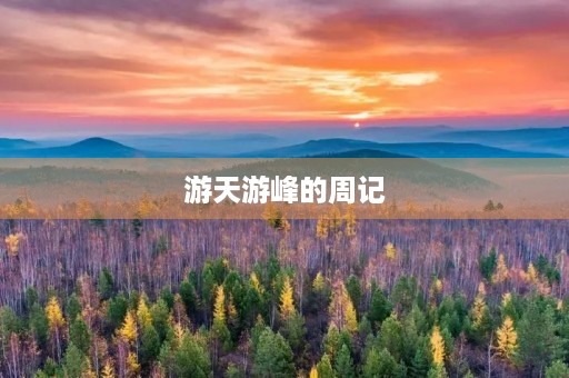 游天游峰的周记 游天游峰的周记