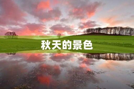 秋天的景色