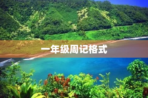 一年级周记格式