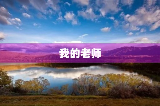 我的老师 我的老师