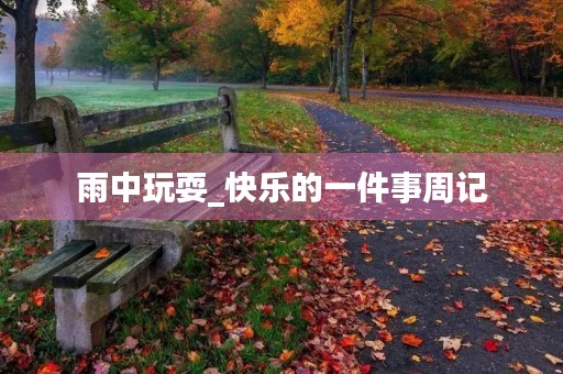雨中玩耍_快乐的一件事周记 雨中玩耍_快乐的一件事周记