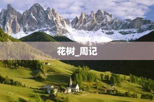 花树_周记