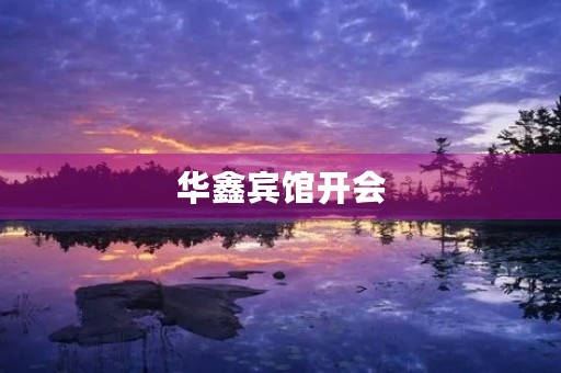 华鑫宾馆开会