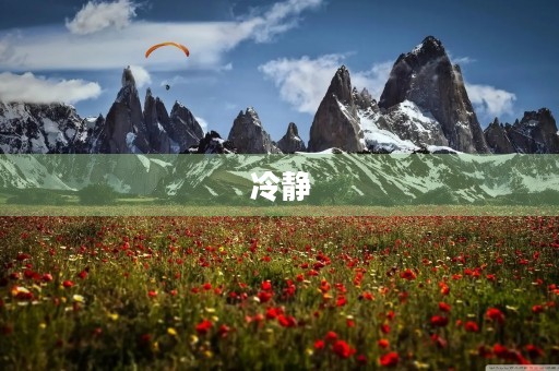 冷静