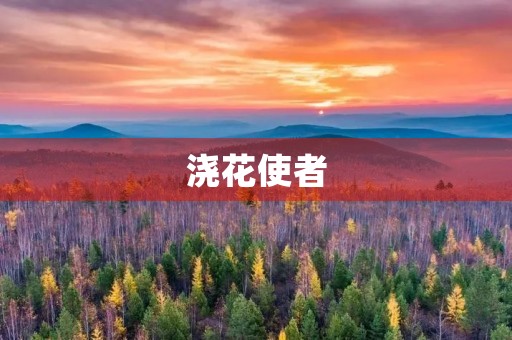 浇花使者 浇花使者