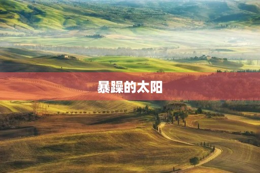 暴躁的太阳