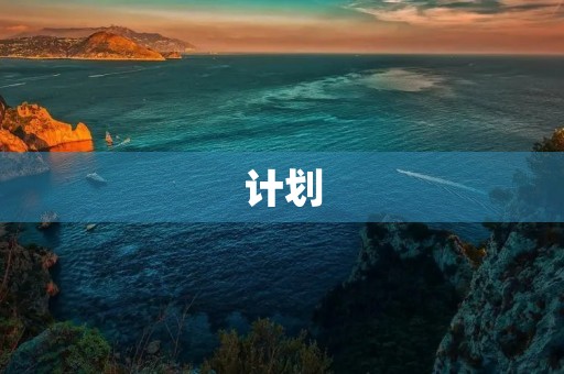 计划 计划