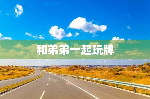 和弟弟一起玩牌 和弟弟一起玩牌