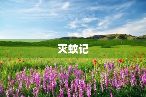 灭蚊记 灭蚊记