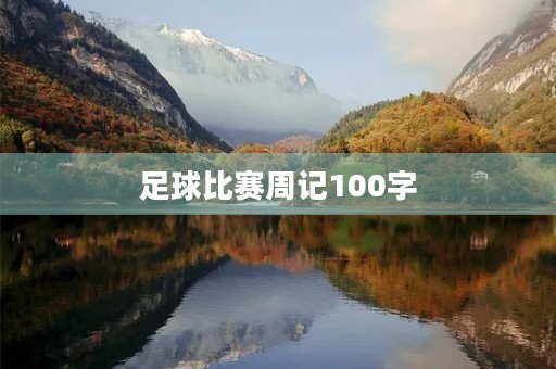 足球比赛周记100字 足球比赛周记100字
