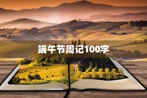 端午节周记100字