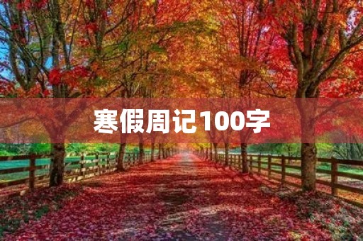 寒假周记100字 寒假周记100字