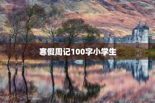 寒假周记100字小学生 寒假周记100字小学生