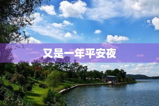 又是一年平安夜 又是一年平安夜
