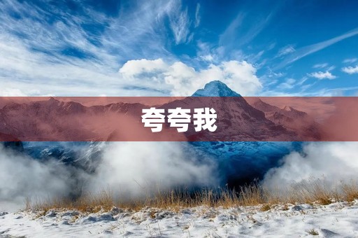 夸夸我