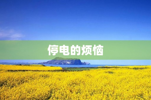 停电的烦恼 停电的烦恼
