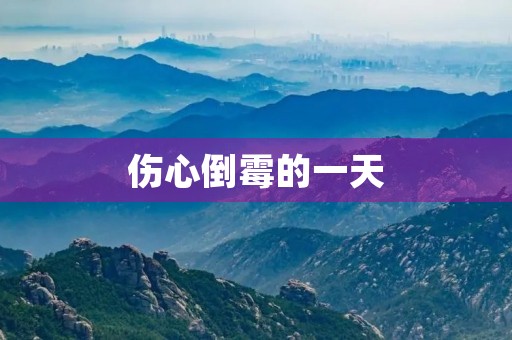 伤心倒霉的一天 伤心倒霉的一天