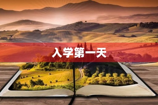 入学第一天 入学第一天