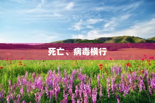 死亡、病毒横行 死亡、病毒横行
