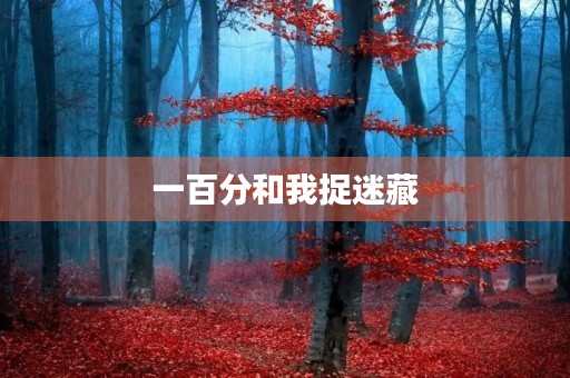 一百分和我捉迷藏