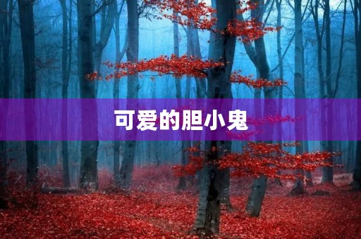 可爱的胆小鬼 可爱的胆小鬼