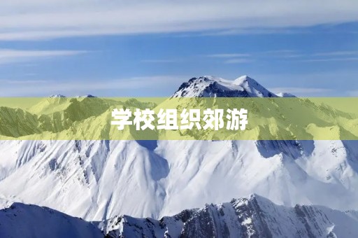 学校组织郊游 学校组织郊游