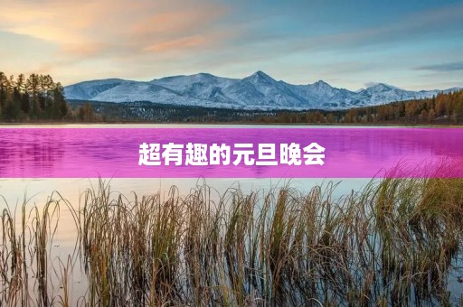 超有趣的元旦晚会 超有趣的元旦晚会