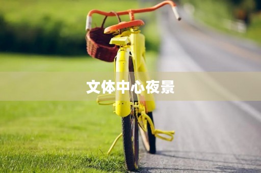 文体中心夜景 文体中心夜景