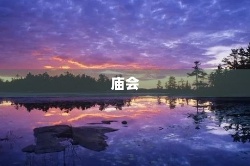 庙会 庙会