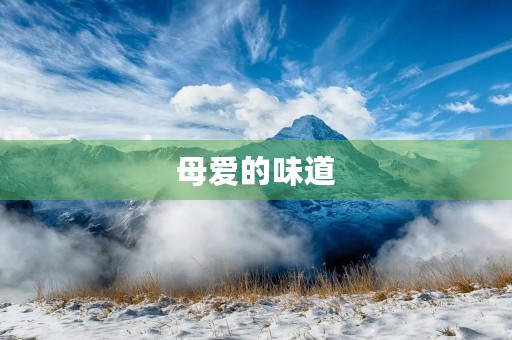 母爱的味道