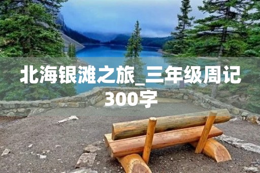 北海银滩之旅_三年级周记300字