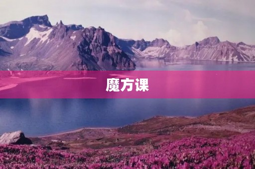 魔方课 魔方课