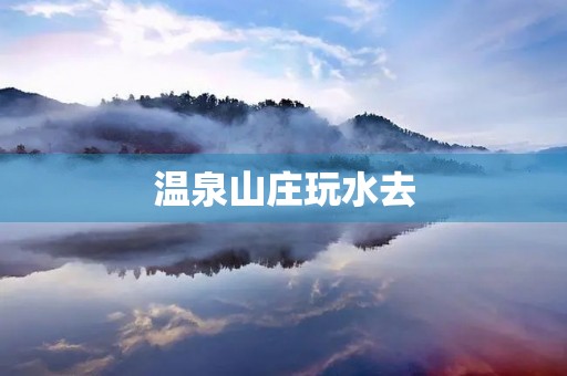 温泉山庄玩水去