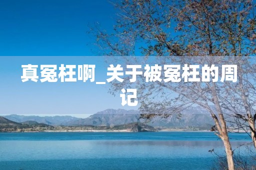真冤枉啊_关于被冤枉的周记 真冤枉啊_关于被冤枉的周记