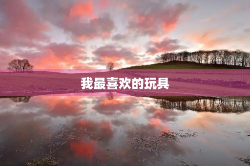 我最喜欢的玩具 我最喜欢的玩具