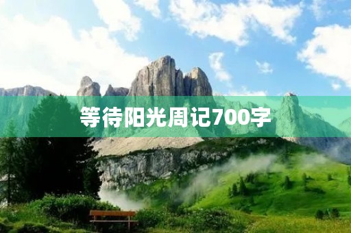 等待阳光周记700字 等待阳光周记700字