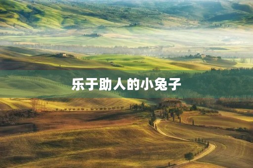 乐于助人的小兔子 乐于助人的小兔子