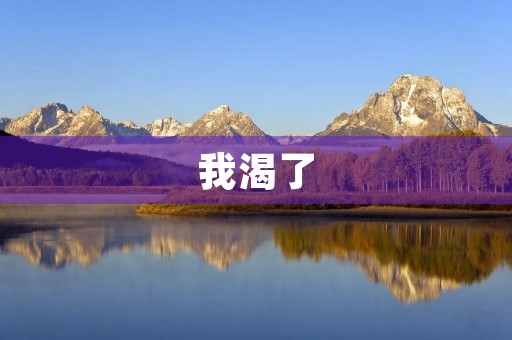 我渴了 我渴了