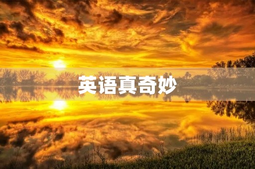 英语真奇妙 英语真奇妙