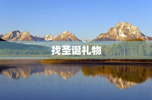 找圣诞礼物 找圣诞礼物