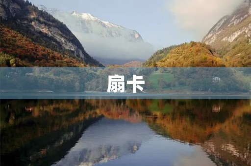 扇卡 扇卡