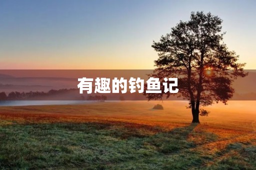 有趣的钓鱼记 有趣的钓鱼记